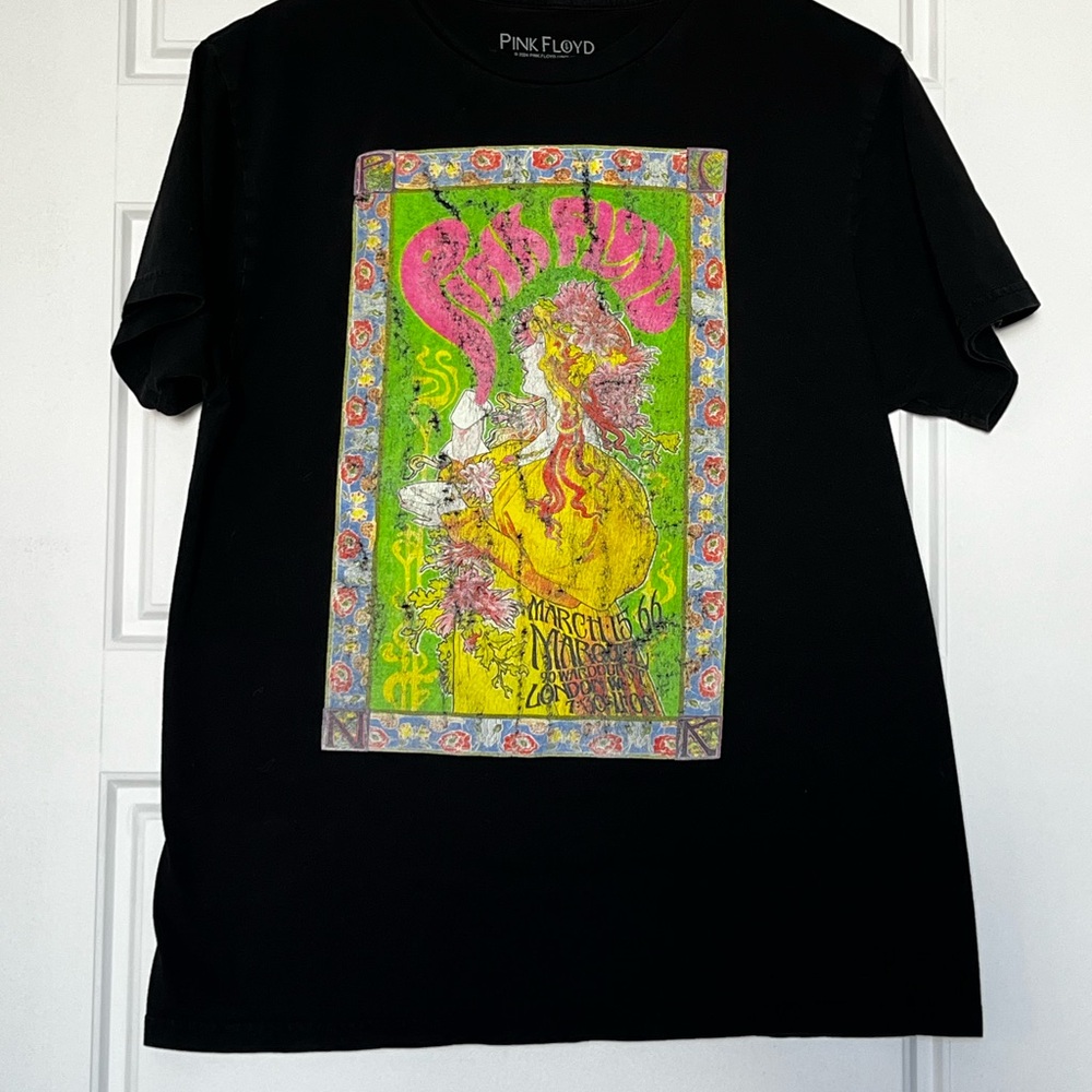 Pink Floyd Black Graphic T-Shirt